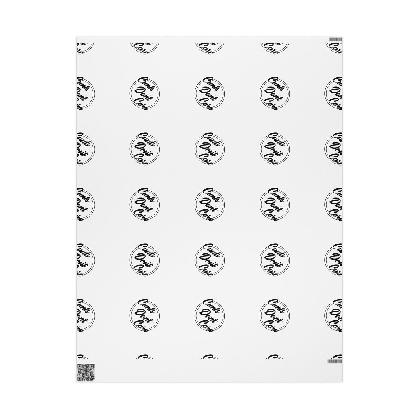 Wrapping Paper - C*nts Don't Care Design