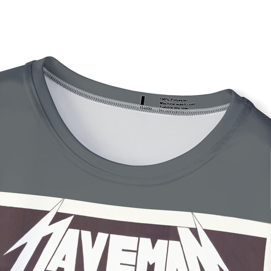 Skull & Lightning Logo — Daveman Tattoos Rock Band Poster T-Shirt