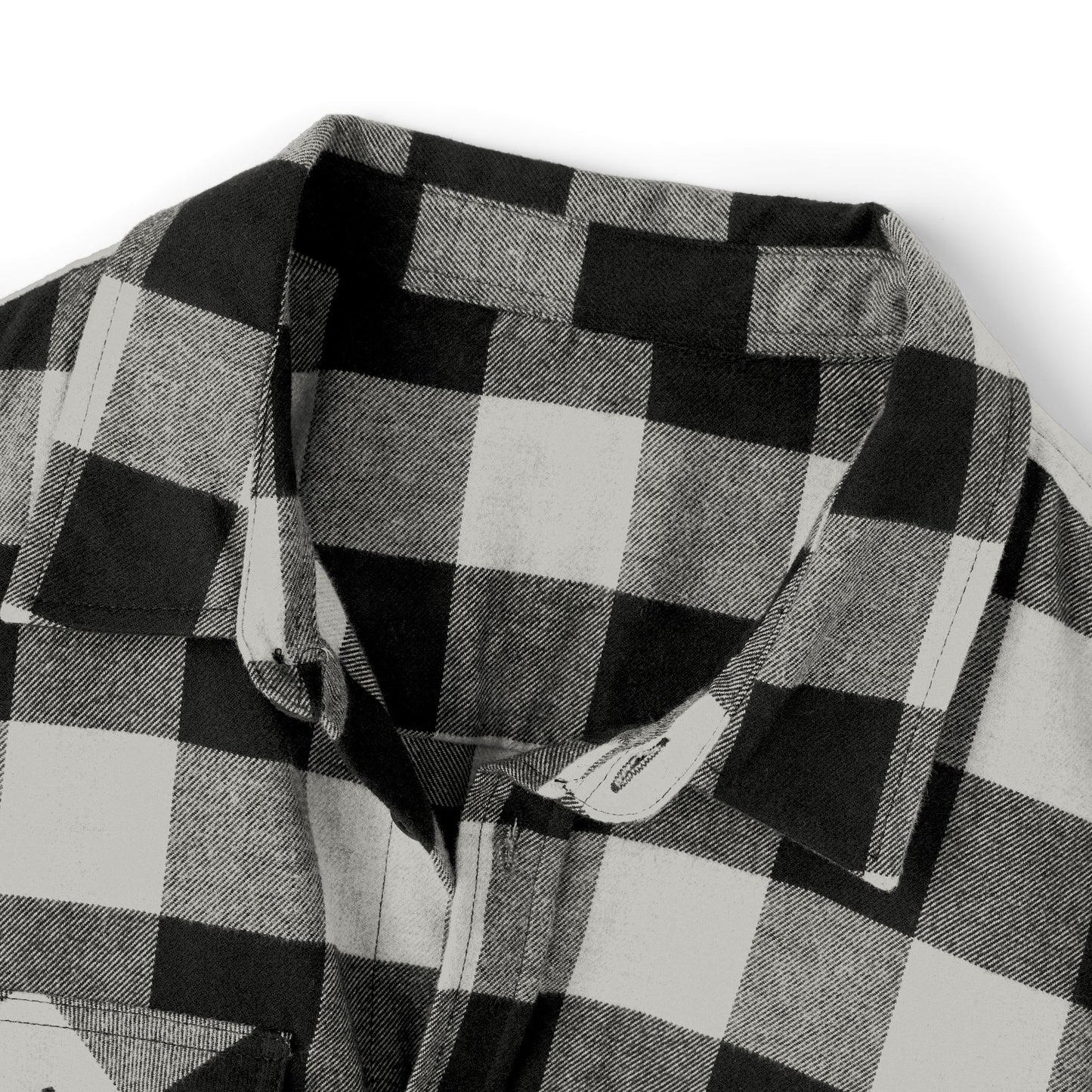 'Be Deliberate' Rooster Rock Band Unisex Flannel Shirt