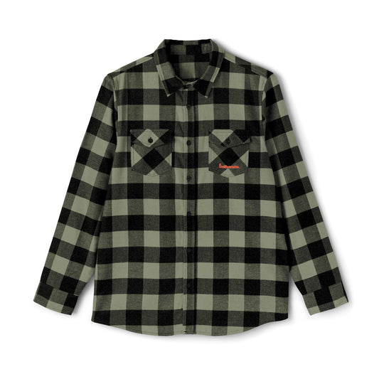 'Be Deliberate' Rooster Rock Band Unisex Flannel Shirt