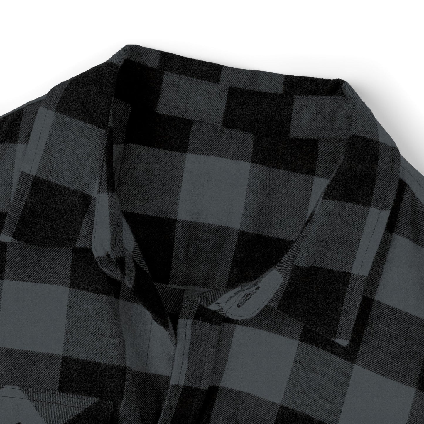 'Be Deliberate' Rooster Rock Band Unisex Flannel Shirt