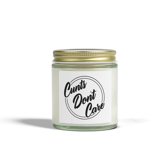 "Cunts Don't Care" Candle
