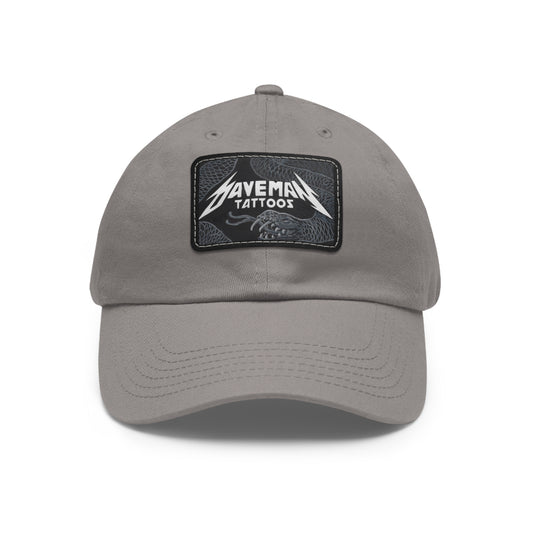 Dad Hat with Leather Patch