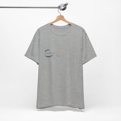 Be Deliberate minimalist logo shirt Tee | quiet luxury, subtle embroidery apparel