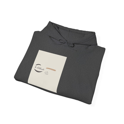 Be Deliberate Minimal Micro-Embroidered Logo Hoodie | Quiet Luxury, Premium Basics