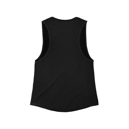 Vintage-Inspired Women's Flowy Muscle Tank - "Birds Aren't Real".