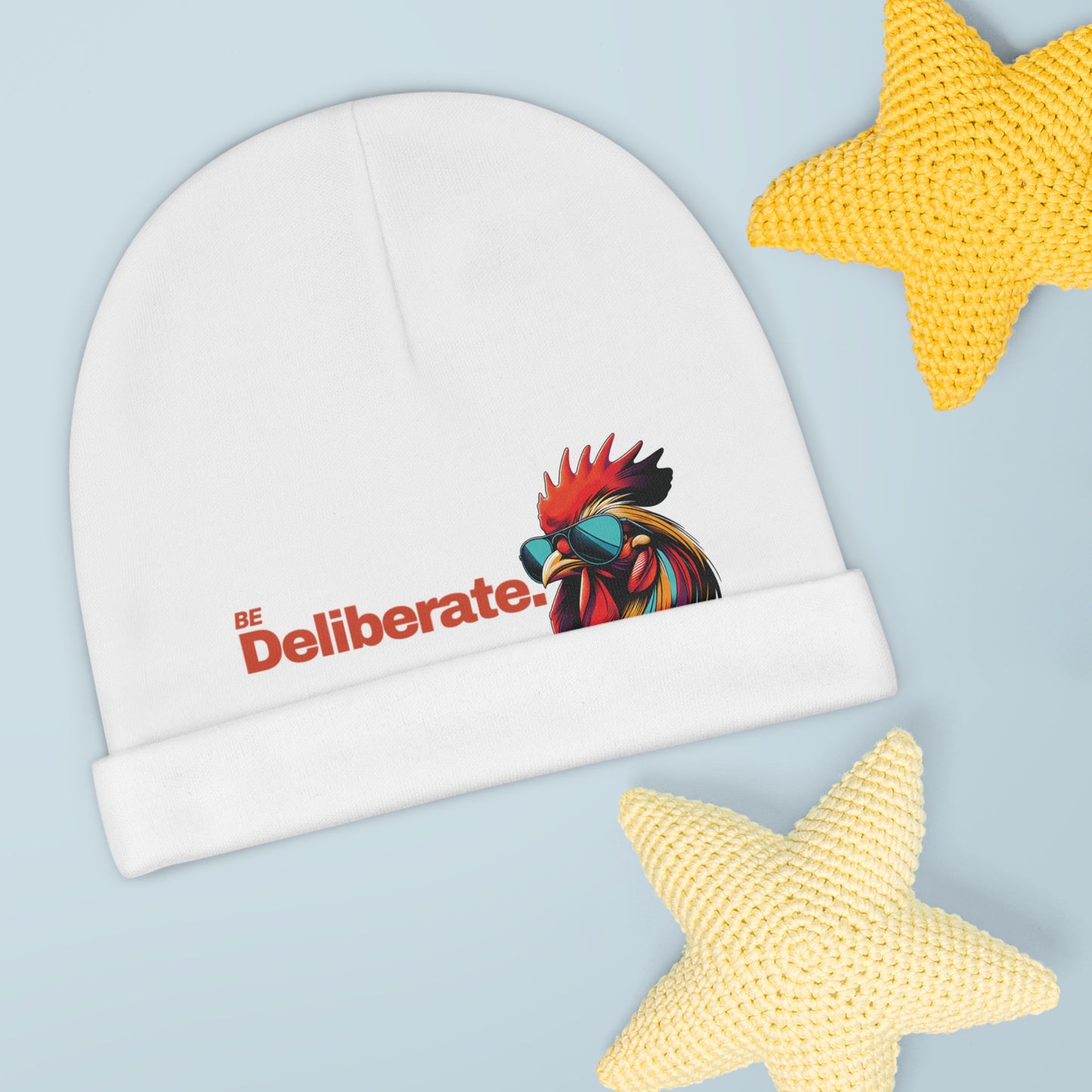 Be Deliberate Rooster Baby Beanie – Be Deliberate!