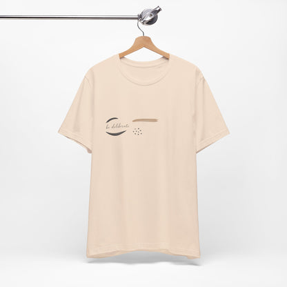 Be Deliberate minimalist logo shirt Tee | quiet luxury, subtle embroidery apparel