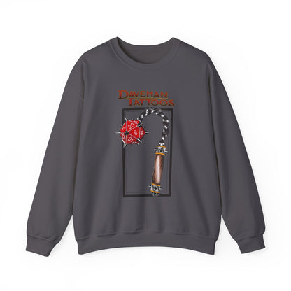 Daveman Tattoos Unisex Heavy Blend™ Crewneck Sweatshirt - Ideal for Gamers & Tattoo Lovers