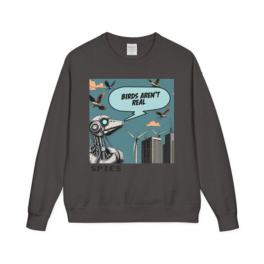 Birds Aren't Real Crewneck Sweatshirt - Unisex Comfort Wash®