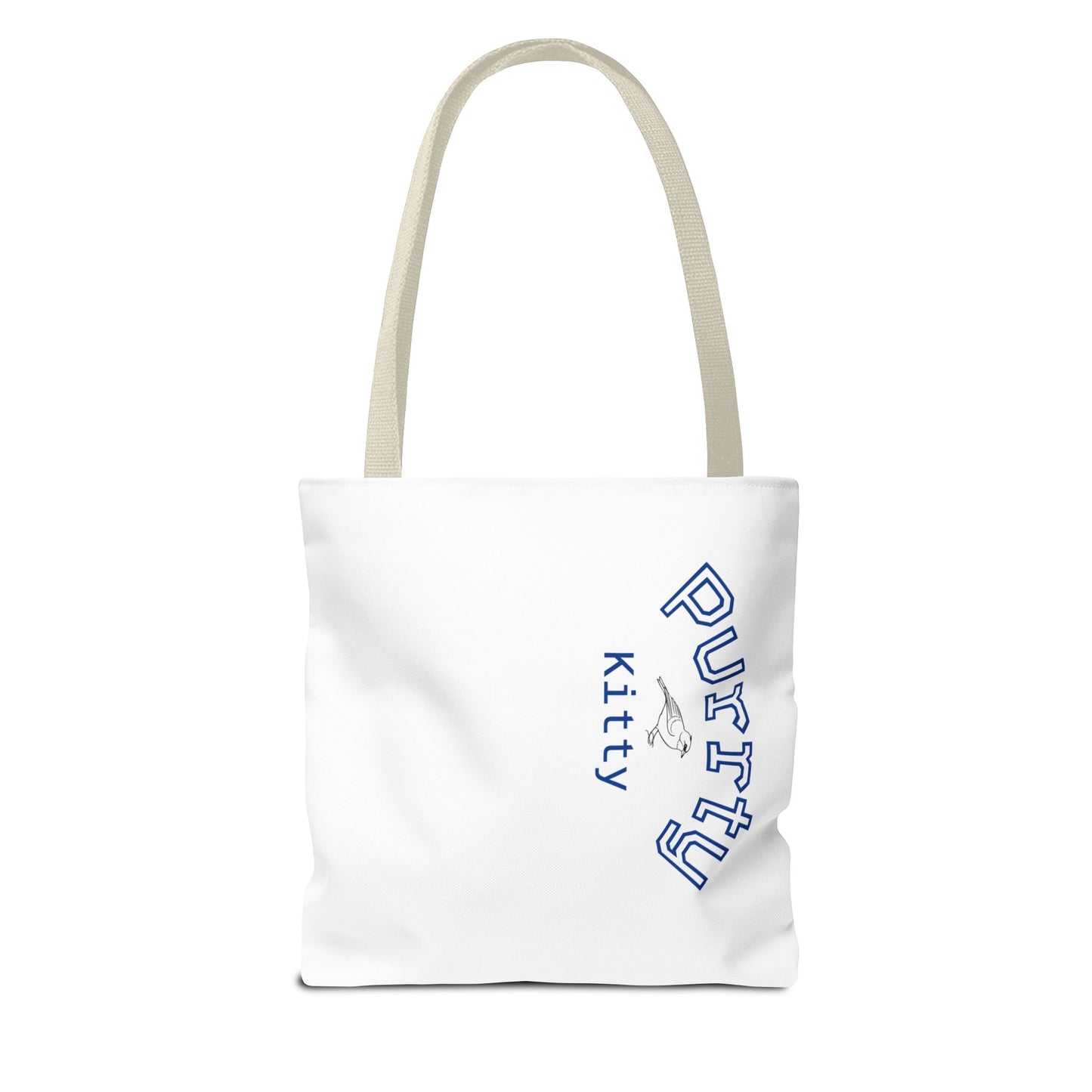 Purtty Kitty Gems Tote Bag - Purity Design for Cat Lovers - Birds Aren't Real