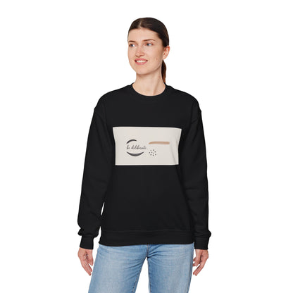 Be Deliberate Minimalist Logo Sweatshirt | Quiet Luxury, Subtle Embroidery Apparel