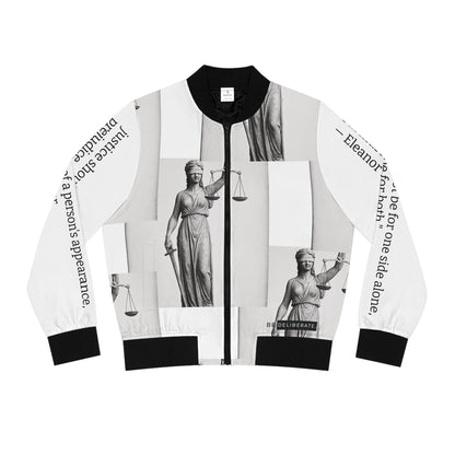 Justice Bomber Jacket — Lady Justice
