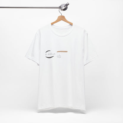 Be Deliberate minimalist logo shirt Tee | quiet luxury, subtle embroidery apparel